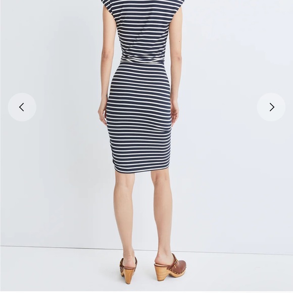 Veronica Beard Brompton Stripped Dress - Picture 3 of 3